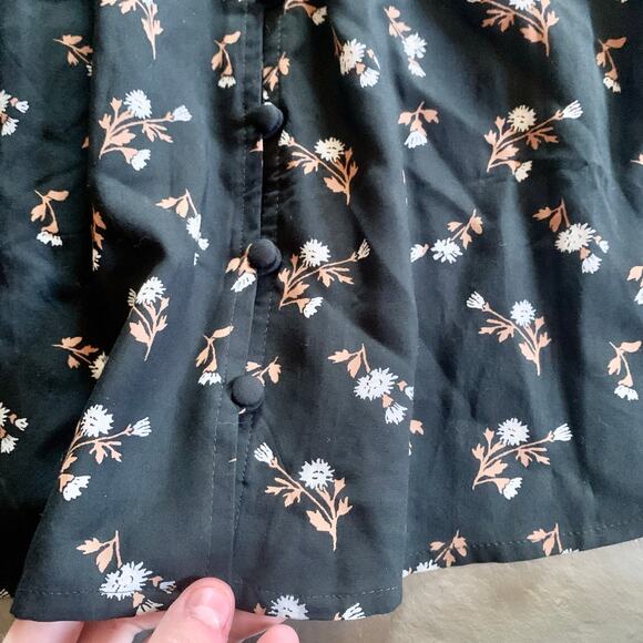 Madewell Floral Mini Dress XS Sophia Woodland Floral - Picture 6 of 14